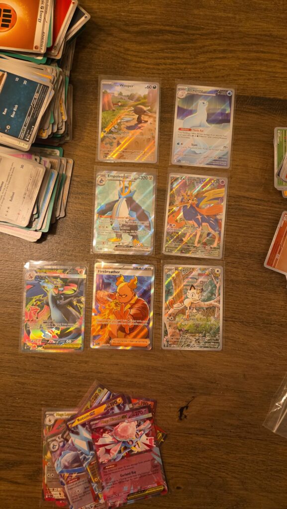 Results after opening a booster bundle