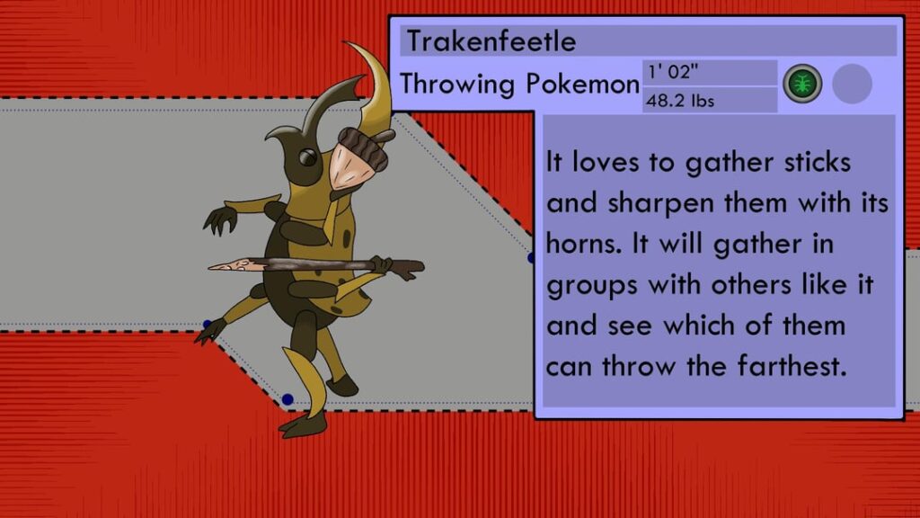 What's This? Your Athleetle Has Evolved Into Trakenfeetle!