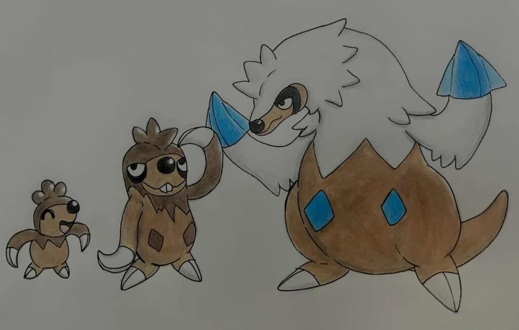 Introducing the OTHER starters for the Deleon region! (Art by tortoiseman)