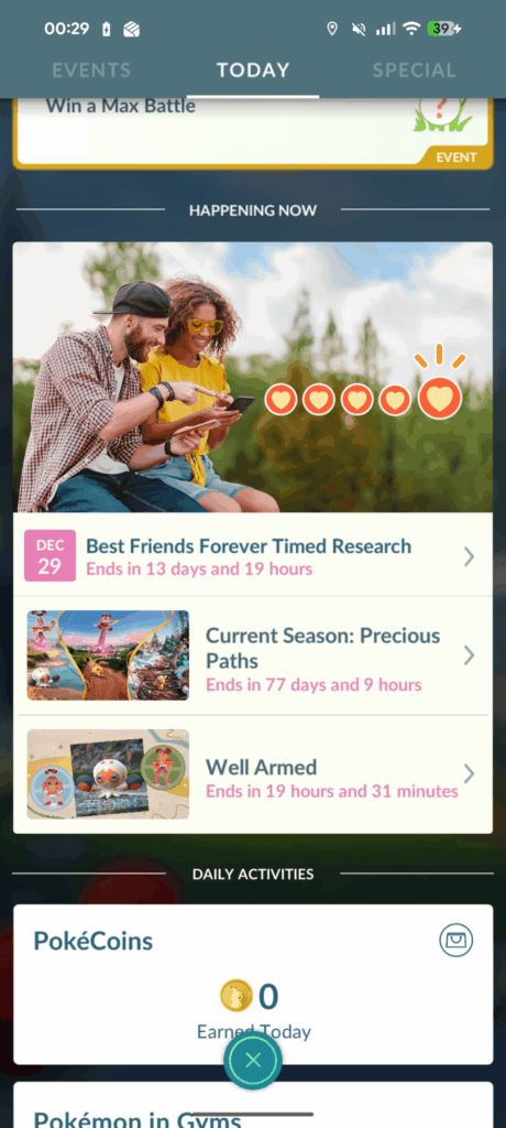 Best Friends Forever Timed Research - Date Discrepancy