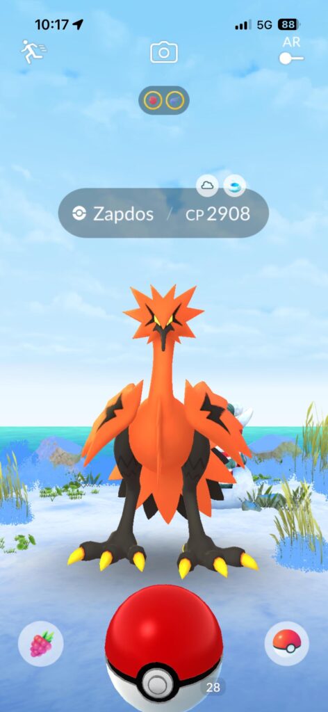 First G-bird in 3 months, 10 minutes after getting 1st Masterball