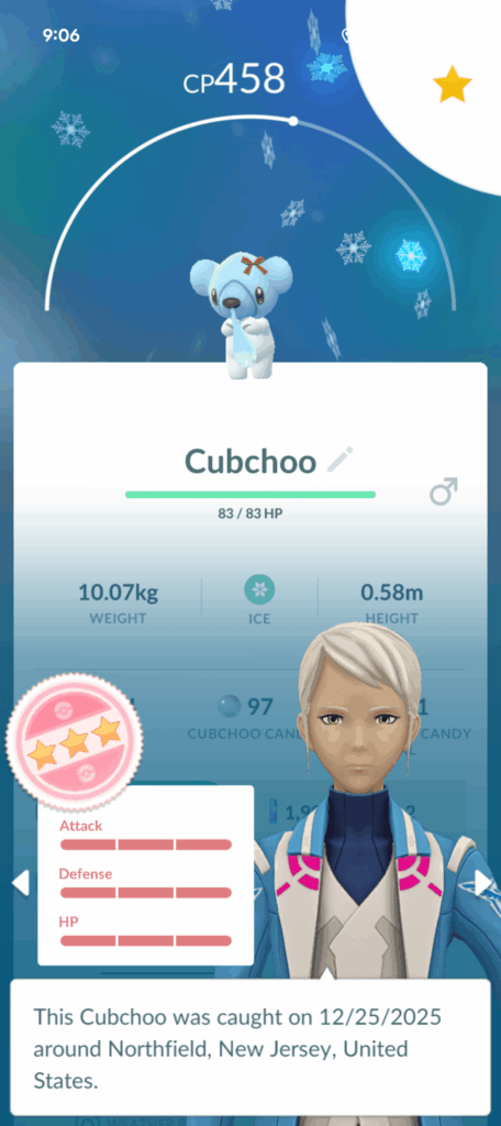 just caught this costumed hundo on christmas day