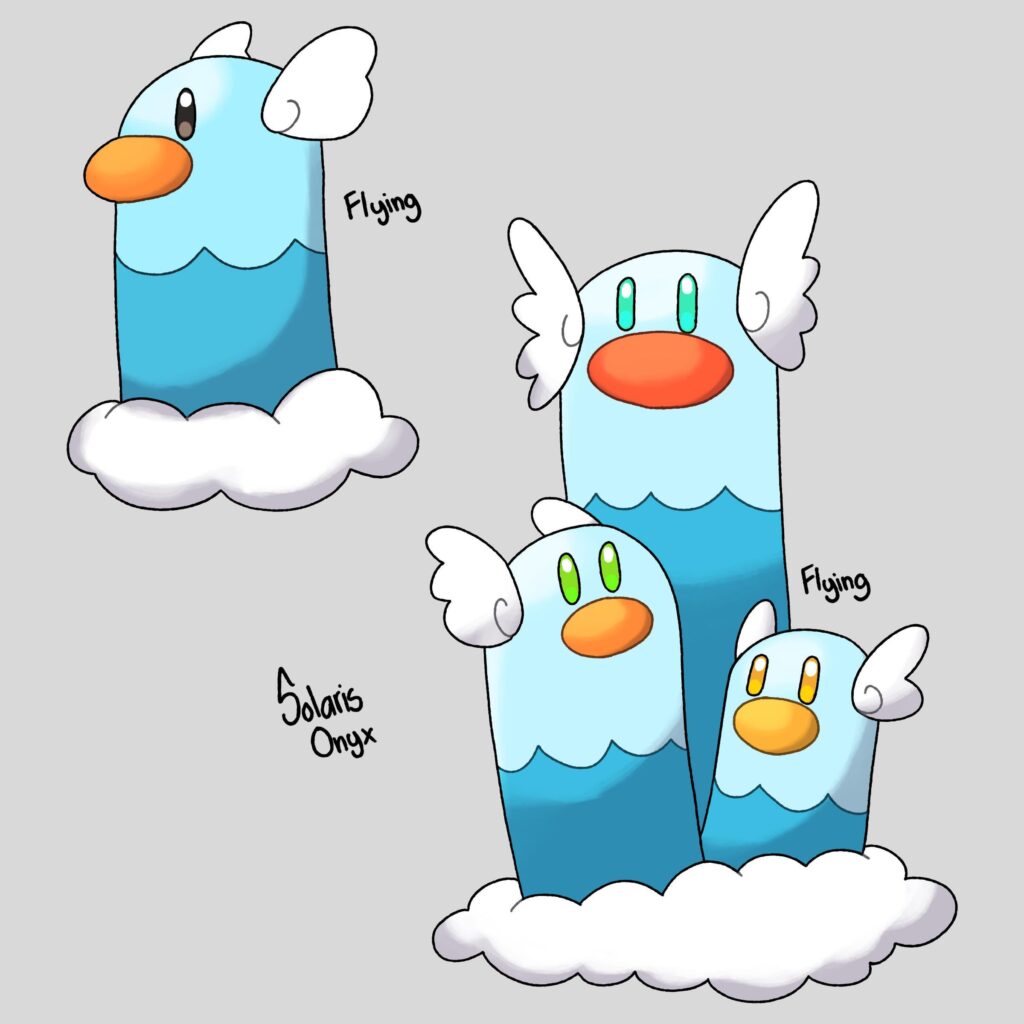 Flying Convergents of Diglett and Dugtrio