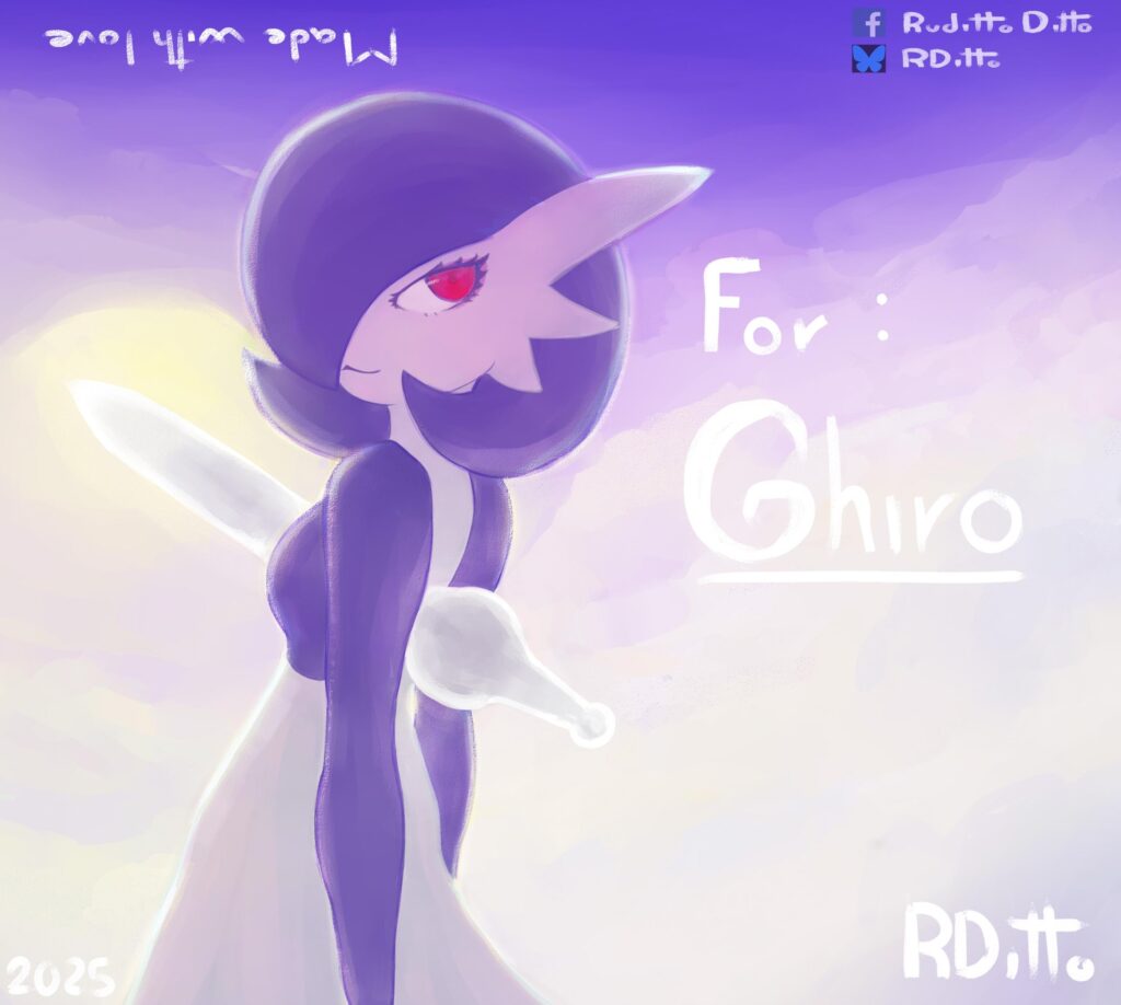 OC. A commission for a custom-made Gardevoir