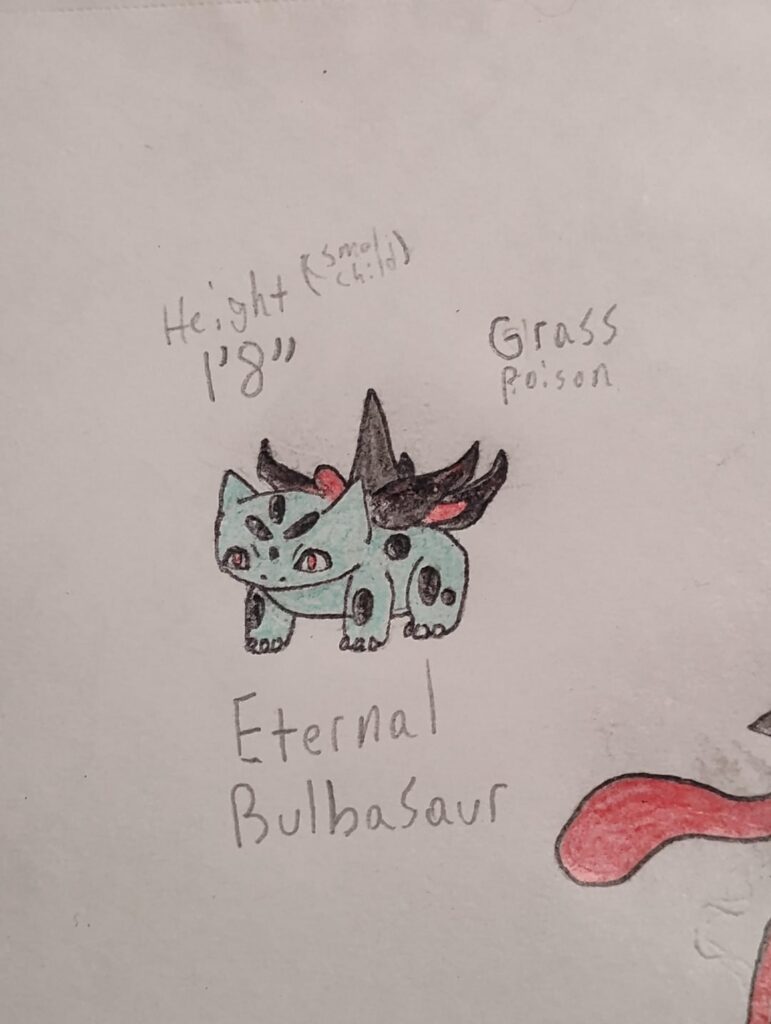Say hello to eternal Bulbasaur! :D (OC)