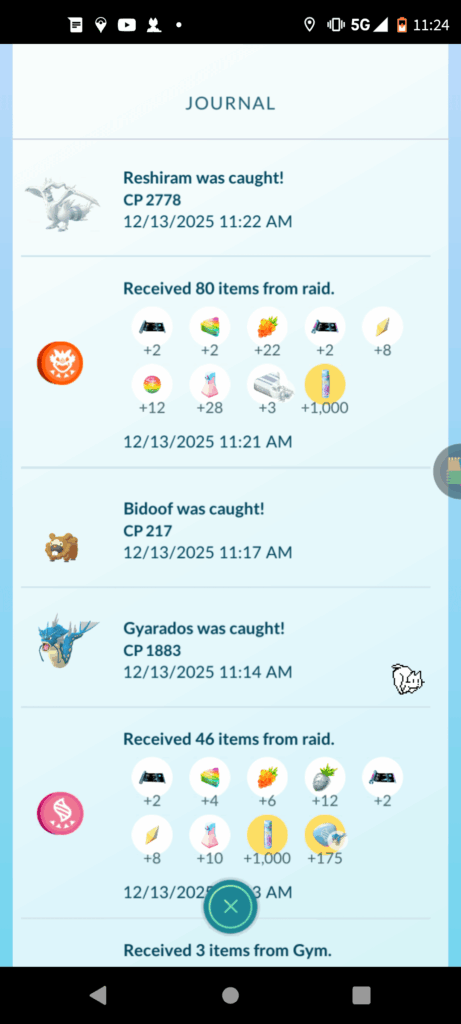 So raids are broken do the raids I have so many gold razz and my origin Palkia is happy with candy as well!