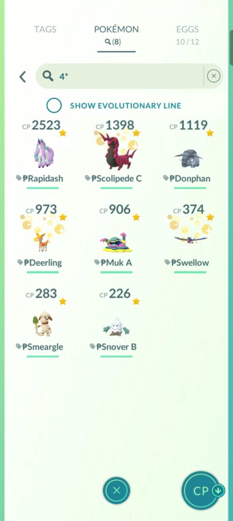 100% Pokedex entries