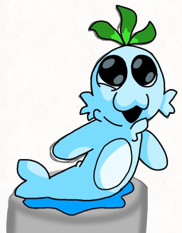 Introducing Rillipup! The water starter of my upcoming fake region, called Solavara.