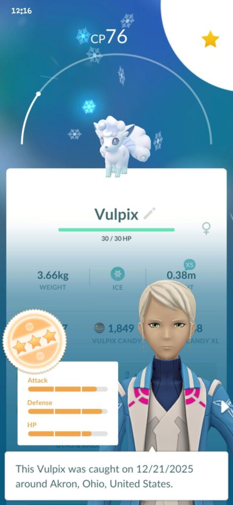 Vulpix Glitch?!