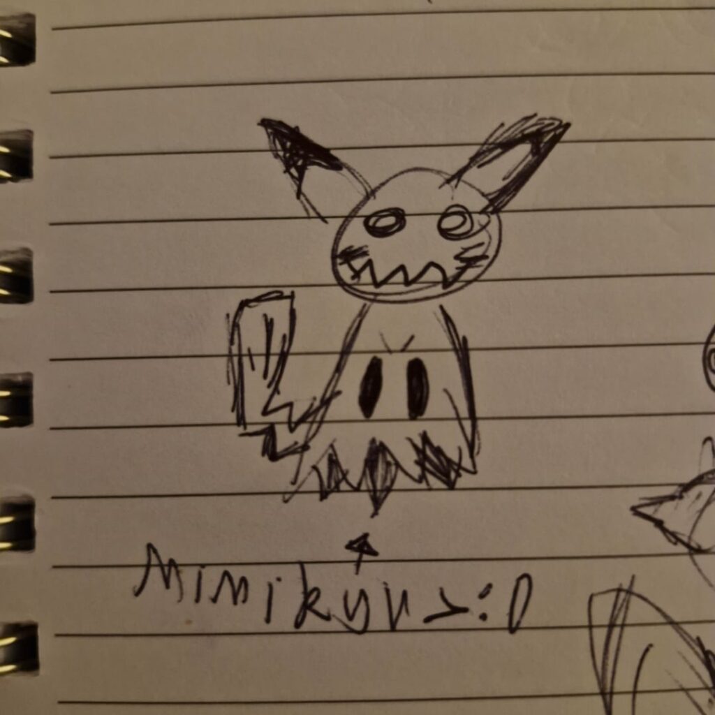 Doodled some pokémon