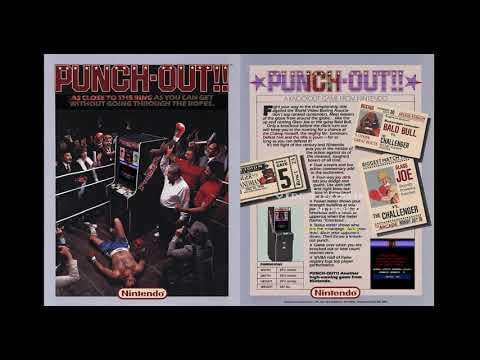Punch Out 1984 Arcade Live FLYER