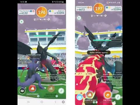 Pokémon Go Zekrom Raid Solo (Mock Solo)