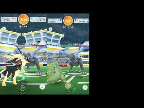 Kyurem raid analysis: how much you can do using a truly budget team