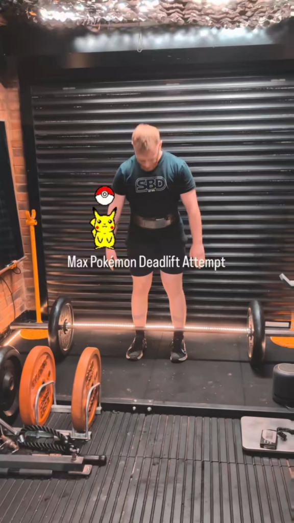 Decided to see which Pokemon I could deadlift