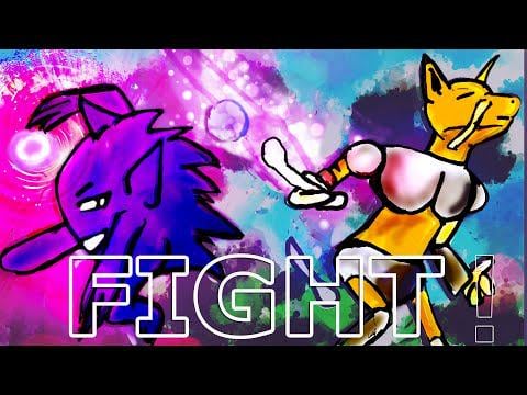 #2 Pokemon Battle Fan Animation(Finale) Gengar vs Alkazam