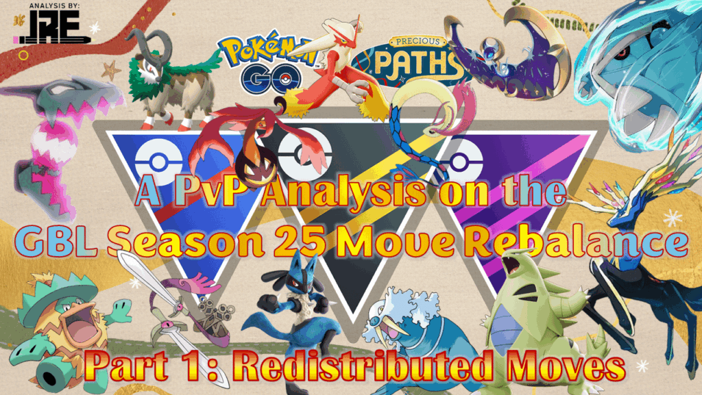 A PvP Analysis of the GBL Season 25 Move Rebalance: Part 1 - Redistributed Moves