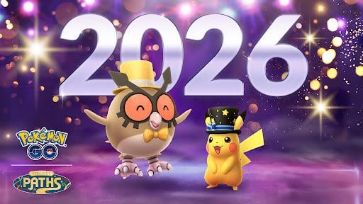 Ring in 2026 with Pokémon GO’s New Year’s event!