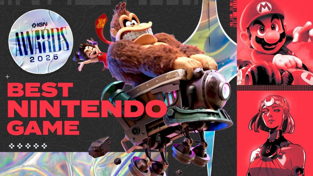 Donkey Kong Bananza is IGN's best Nintendo game for 2025