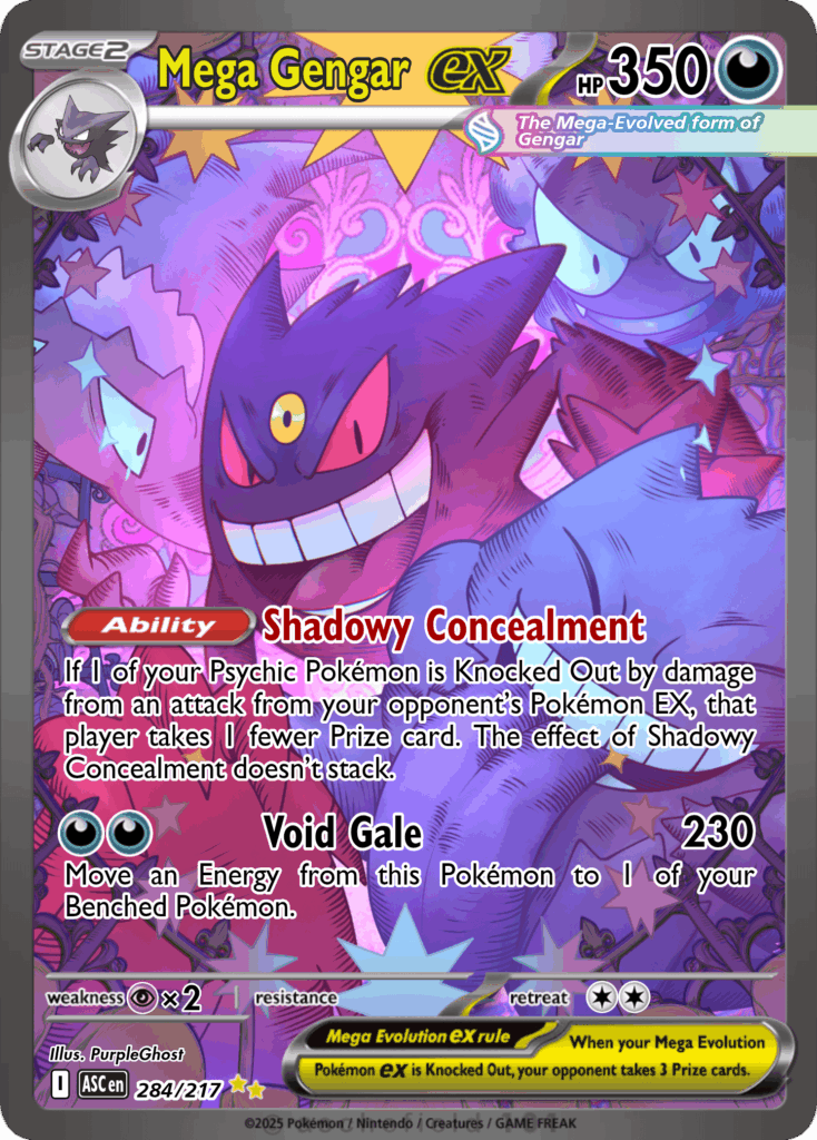 Gengar fanart tcg