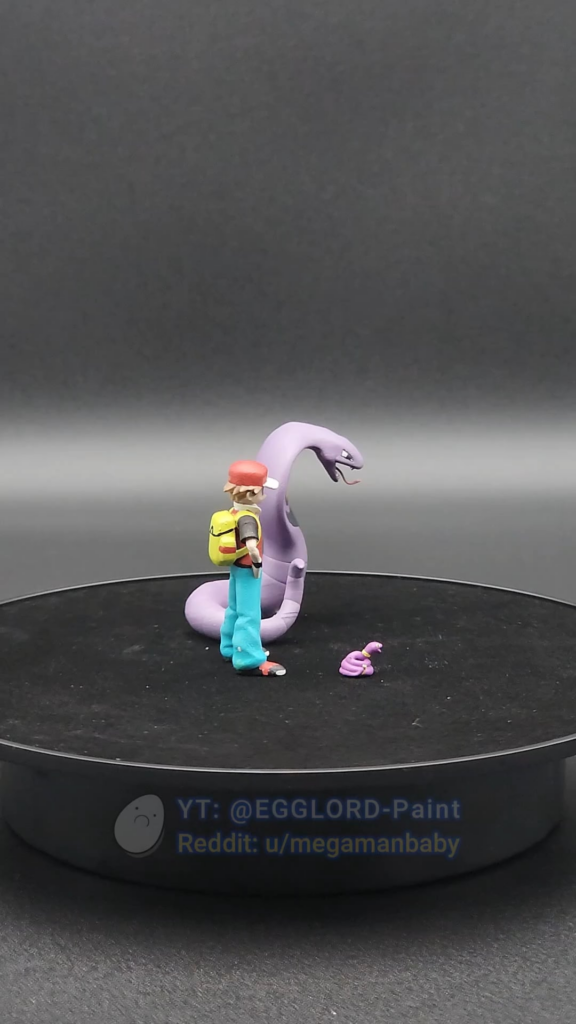 (Day 9) All Pokémon to Scale #0023 - #0024 (Ekans, Arbok)