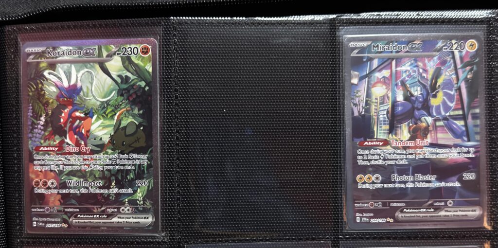 What card would best fit in the middle?