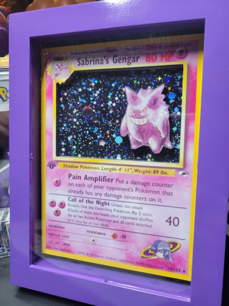 I make pokemon shadow boxes, figured I could share them here!