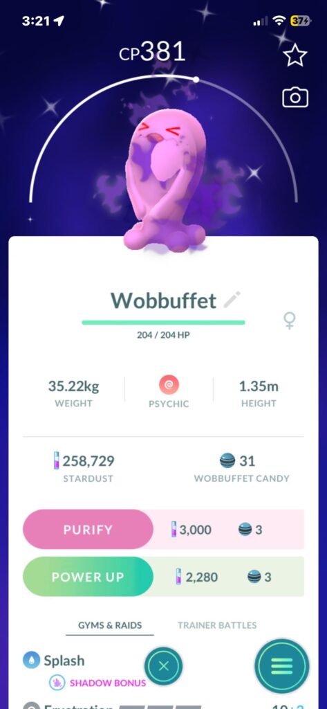 First Shidow (been playing since 2020) 😭