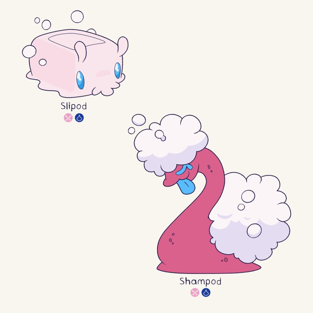 soap slug designs, not fully satisfied but oh well