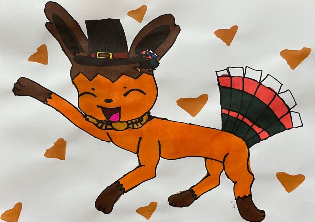 Appreciateon - My younger sister’s Thanksgiving Eeveelution