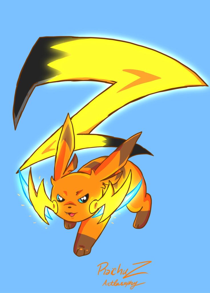 My Mega Raichu Z design.