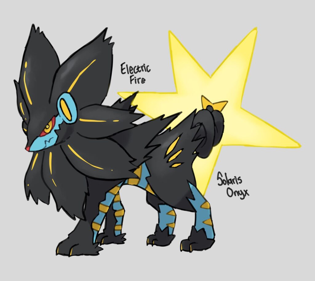 Solar Powered Mega Luxray
