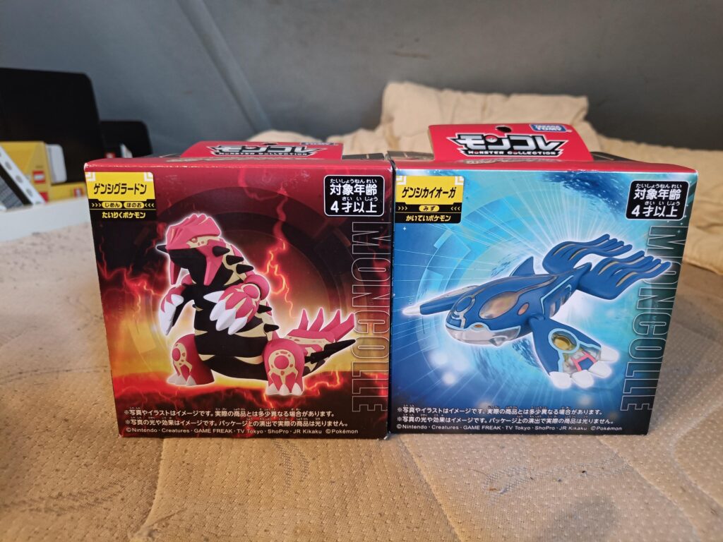Got myself Primal Groudon and Kyogre!