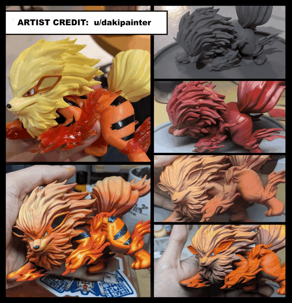 How the Arcanine gift I gave my boyfriend—before he proposed—was made and received