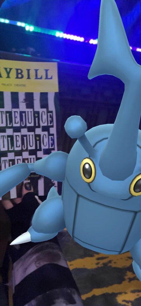 Heracross and I are seeing Beetlejuice the Musical tonight!