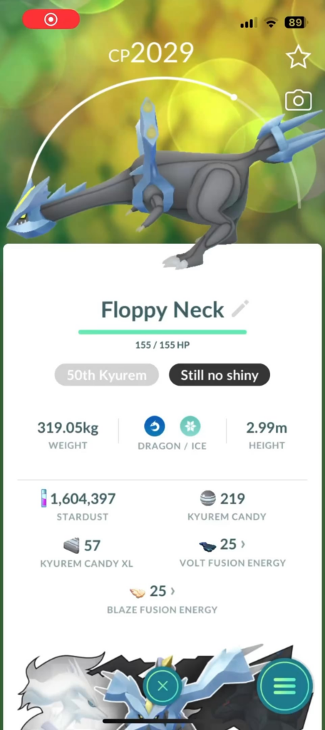 Floppy Neck Kyurem