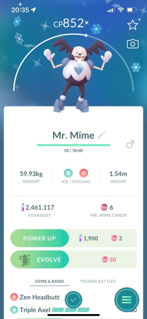 after a shiny spell… I got this dude from breakthrough research!!