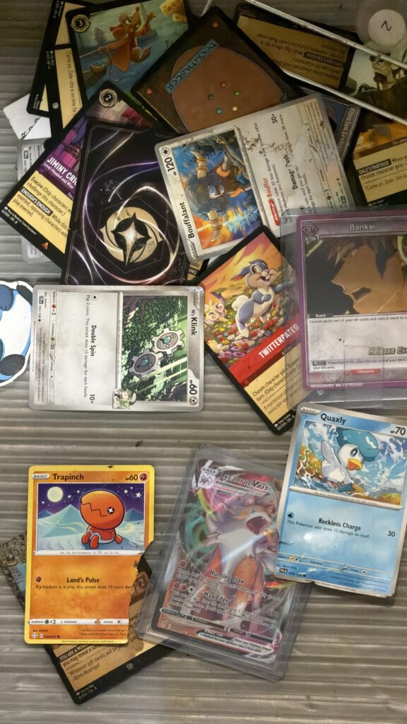 To whoever had an order of cards get lost, I found it. It was destroyed under one of our machines at the post office. You’re never getting it now since no address was able to be found. Sorry buddy.