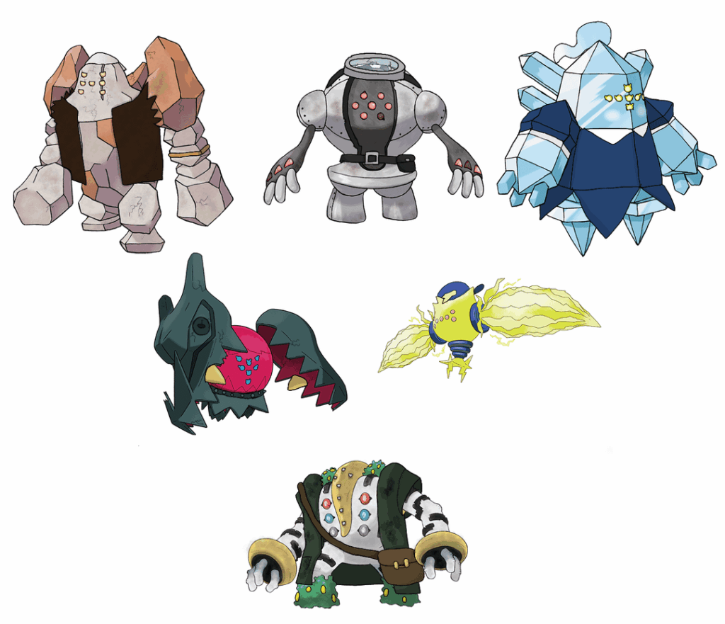 I had too much fun making these stylized legendaries/mythics TBH