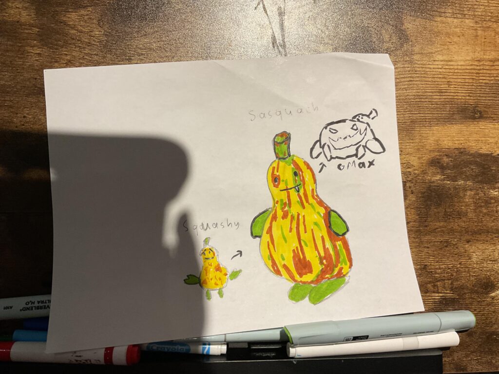 Squashy and sasquash