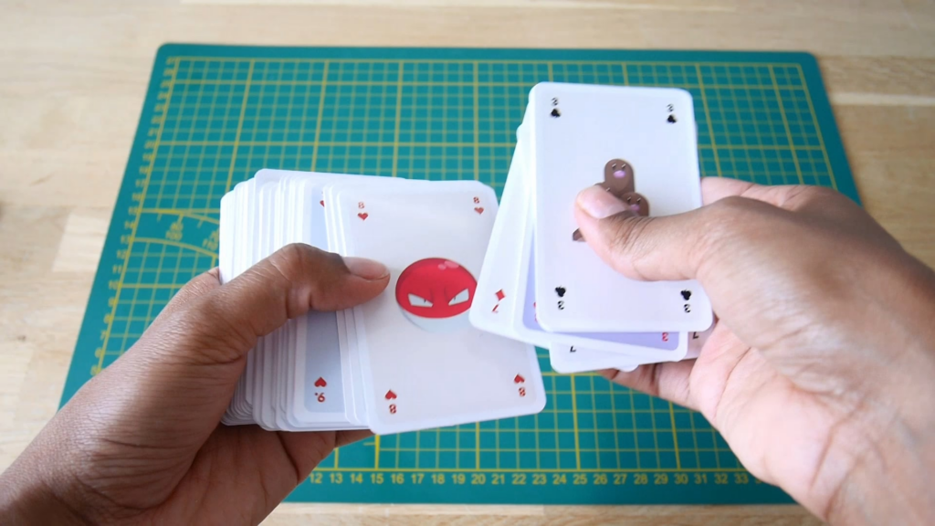 Pokémon Playing Card Deck I made for my best friend