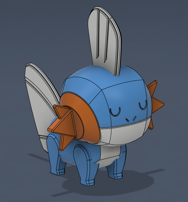 [WIP] Starting a Retro-Futuristic Pokémon series. Thoughts on the first build?