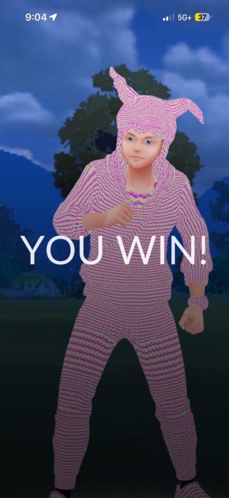 Interesting outfit glitch