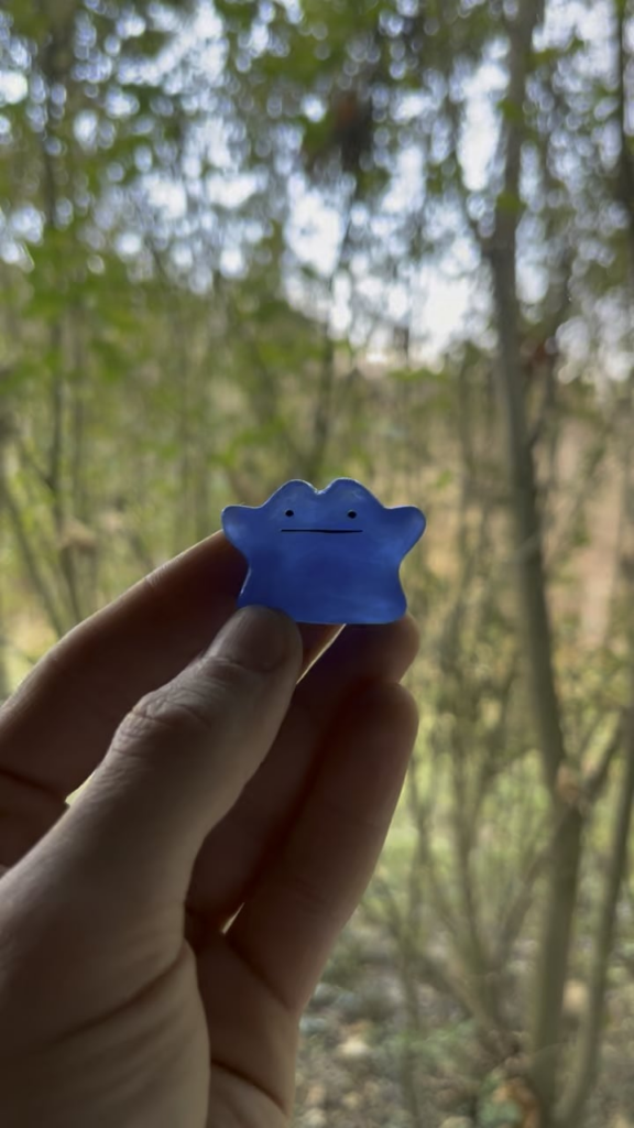 Handmade thermoplastic Ditto Bouncing Demonstration