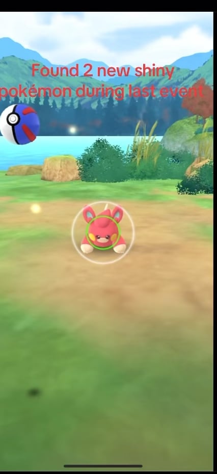 Found 2 new shiny pokémon during last event