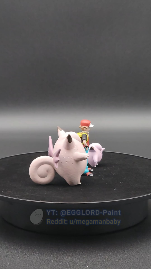 (Day 14) All Pokémon to Scale #0035 - #0036 (Clefairy, Clefable)