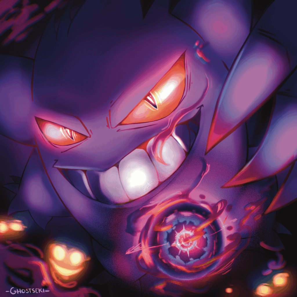 [OC] Gengar used Shadow Ball
