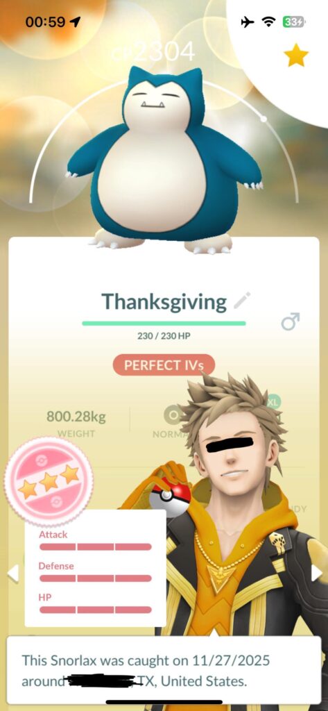 Thankful for this Big Boy