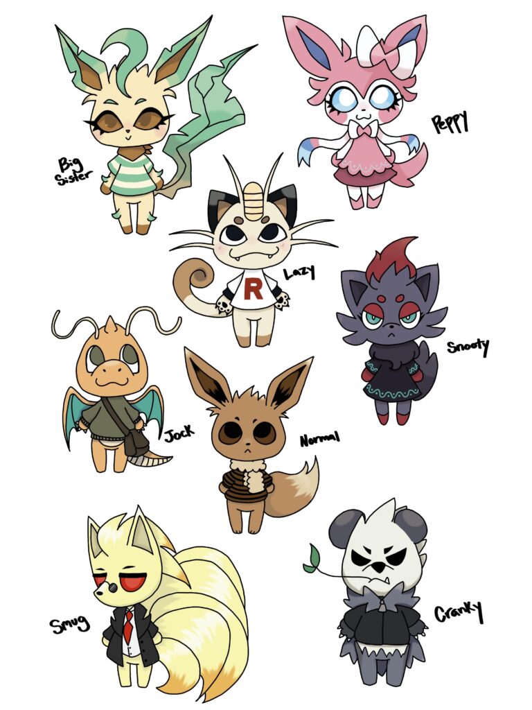 Drew these guys as animal crossing characters