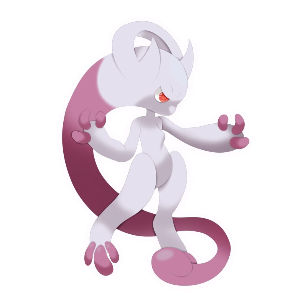 Drawing Every Mega Evolution 1 - Mega Mewtwo Y