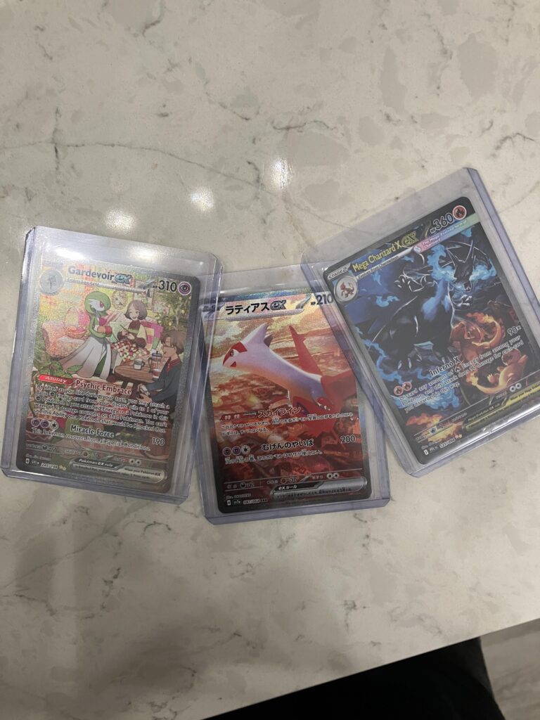 Me and my two friends all picked up one pack each from a card shop and we all got hits at the same, probably gonna remember that moment for the rest of our lives ngl